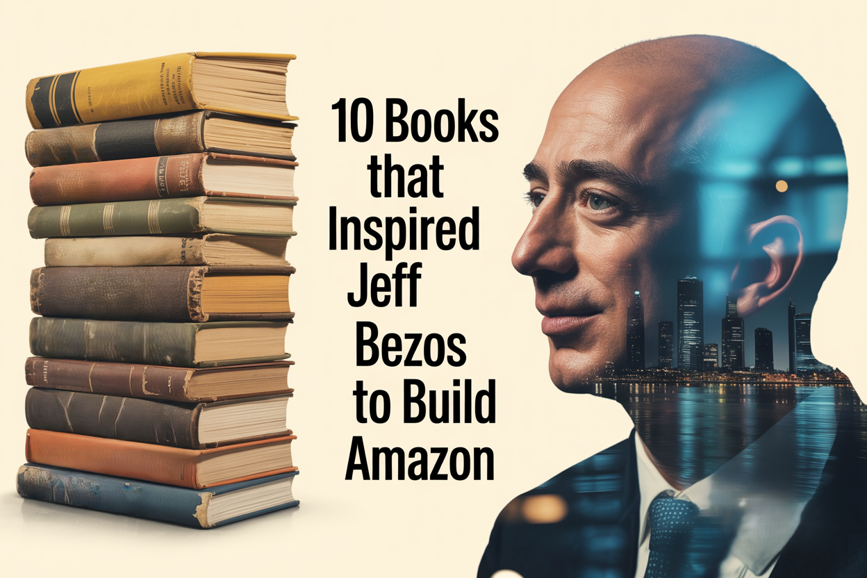 10 Books That Inspired Jeff Bezos to Build Amazon and Become a Billionaire