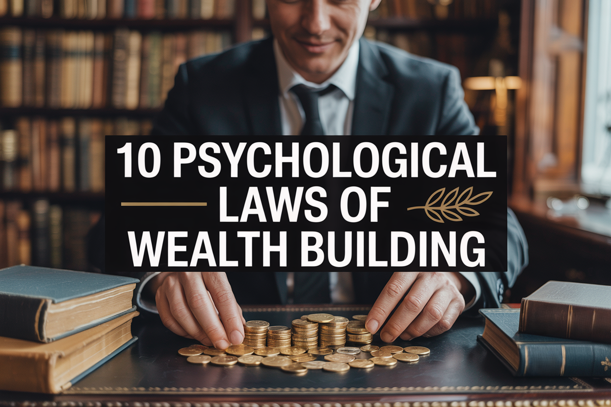10 Laws of Wealth Building According to the Power of Psychology