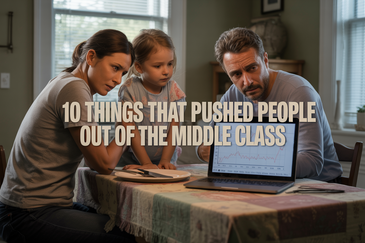 10 Things That Pushed People Out Of The Middle Class In The Past 5 Years