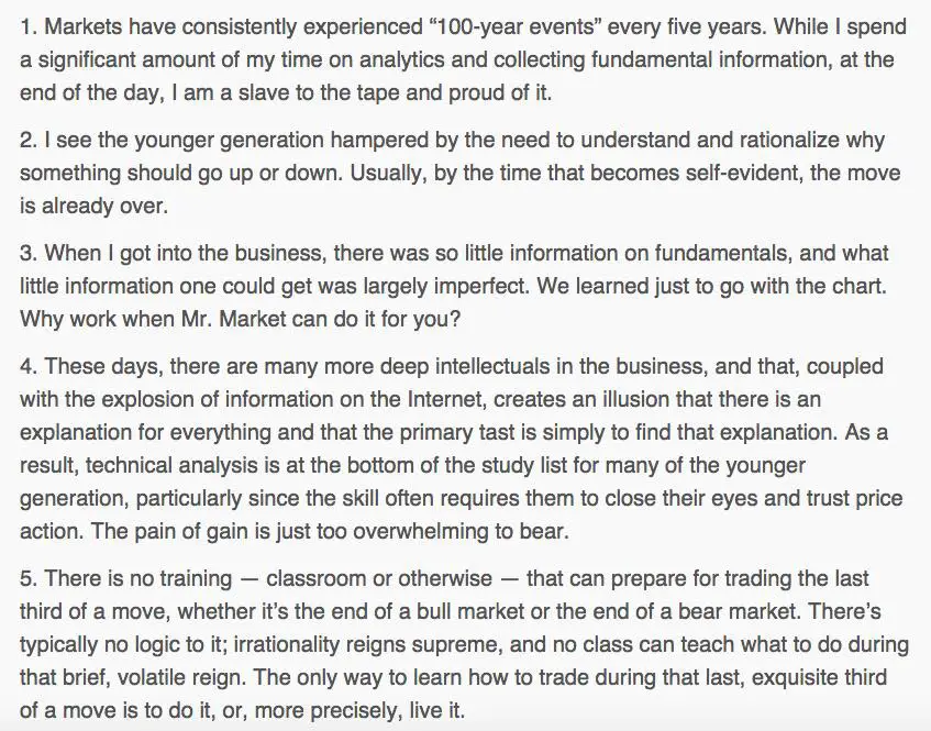 Paul Tudor Jones Curious Trader, Broke Trader