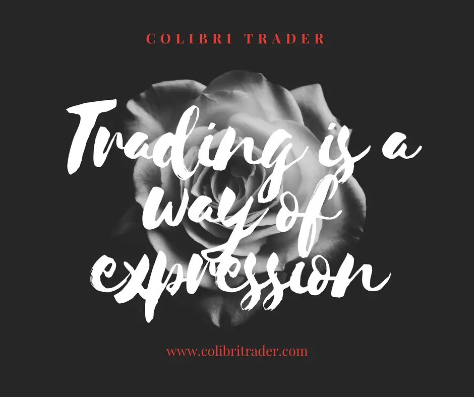 Trading is a way of expression 1