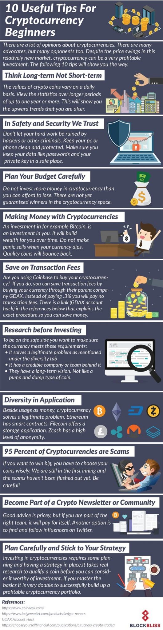 best advice for crypto