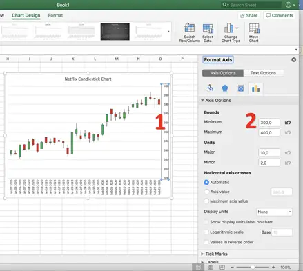 How to Create a Candlestick Chart on Excel