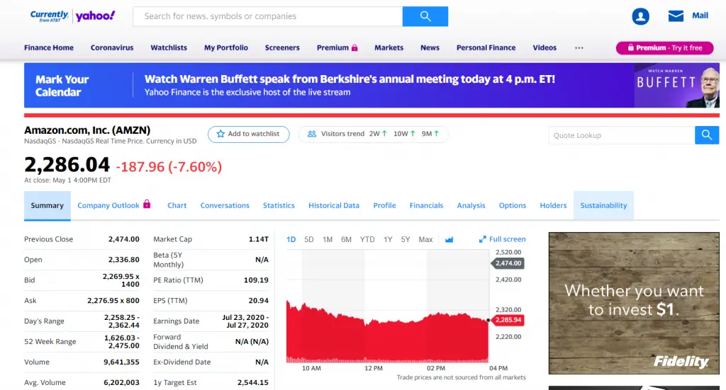 Where to Download Historical Stock Data