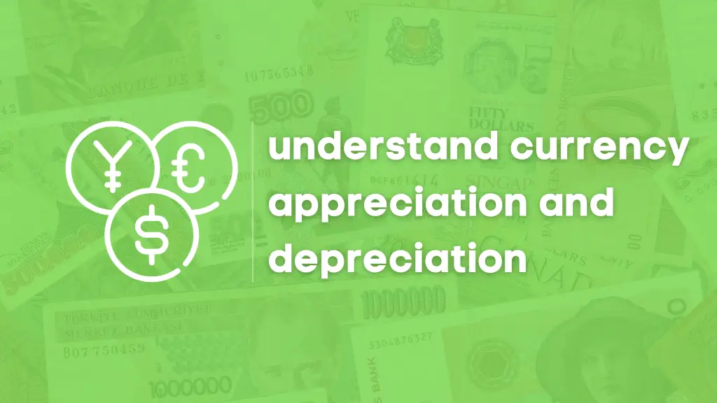 Currency Appreciation and Depreciation