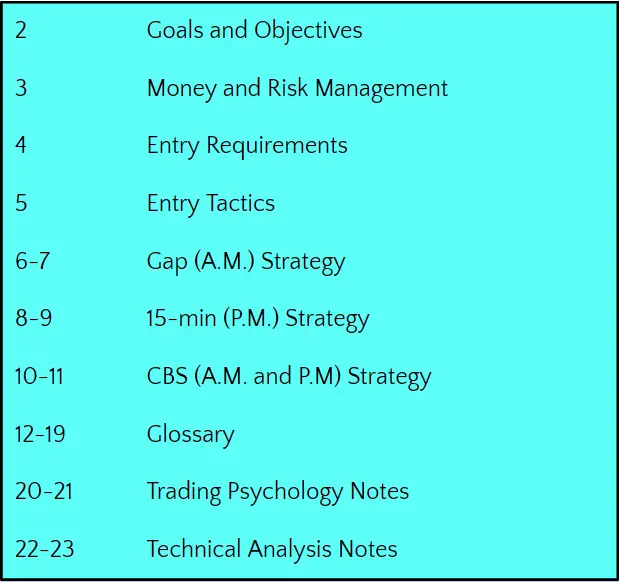 How to Write the Perfect Trading Plan