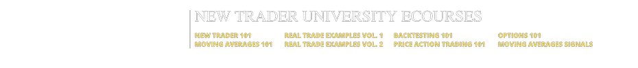 New Trader University eCourses by Steve Burns