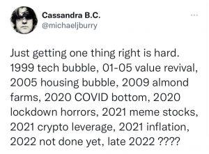 Michael Burry&#8217;s Worrying Recession Warning (White-Collar Job Bubble)