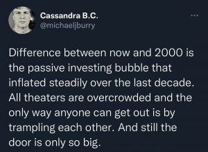 Michael Burry&#8217;s Warning for the Index Fund Bubble