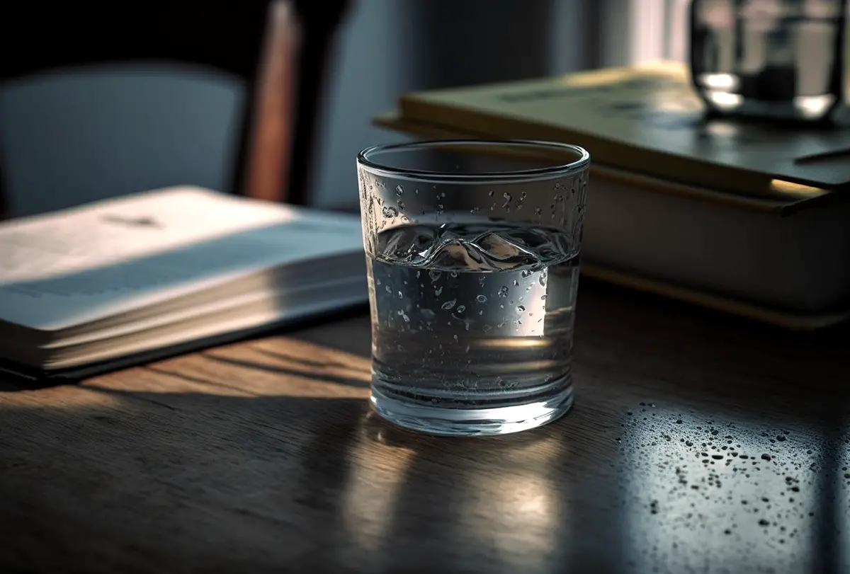 glass of water