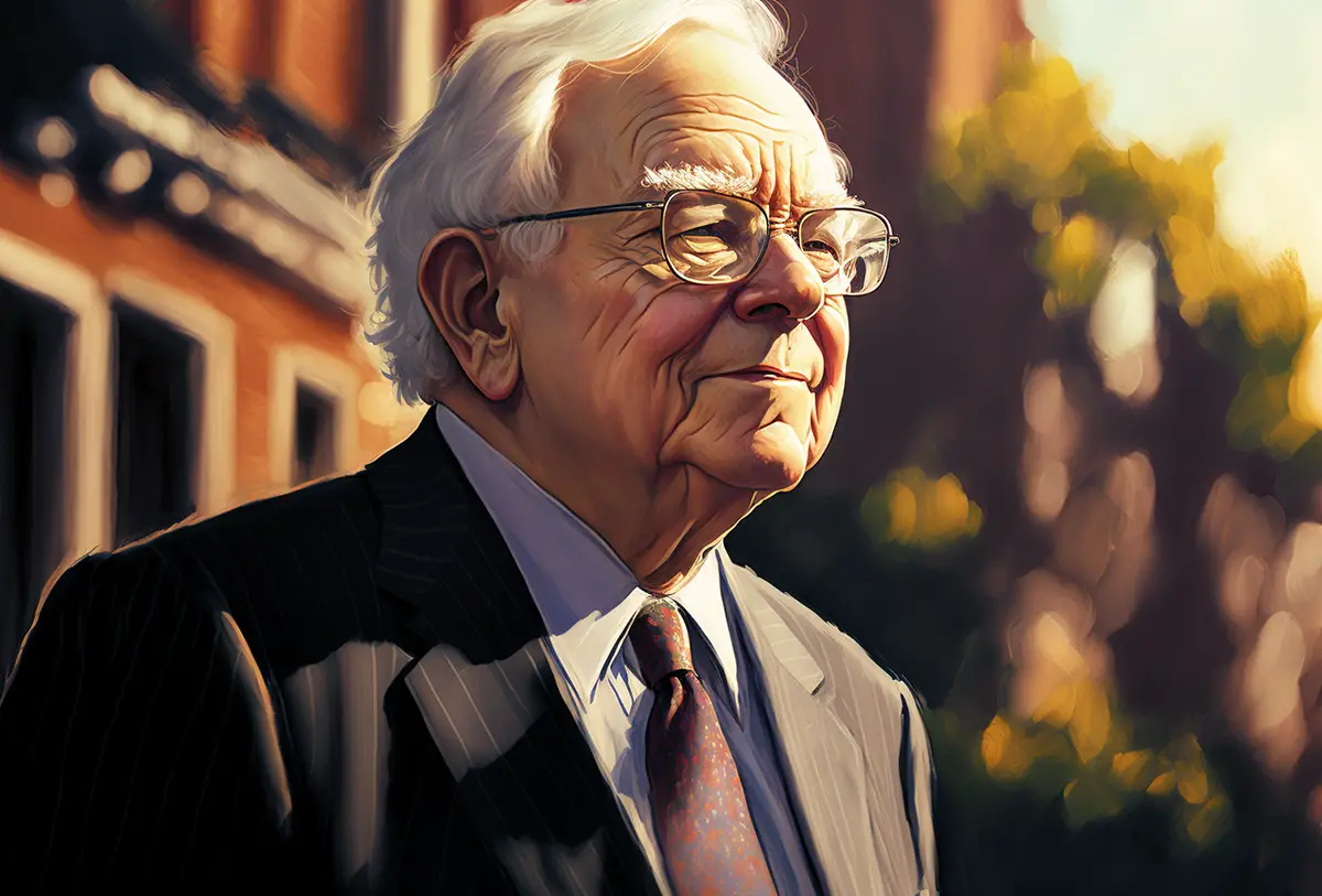 warren buffett in the sun