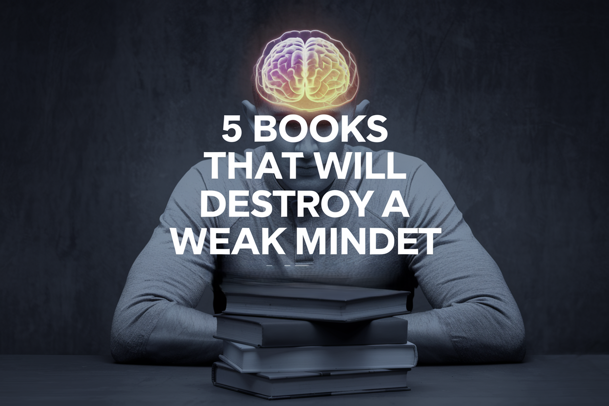 5 Books That Will Destroy a Weak Mindset