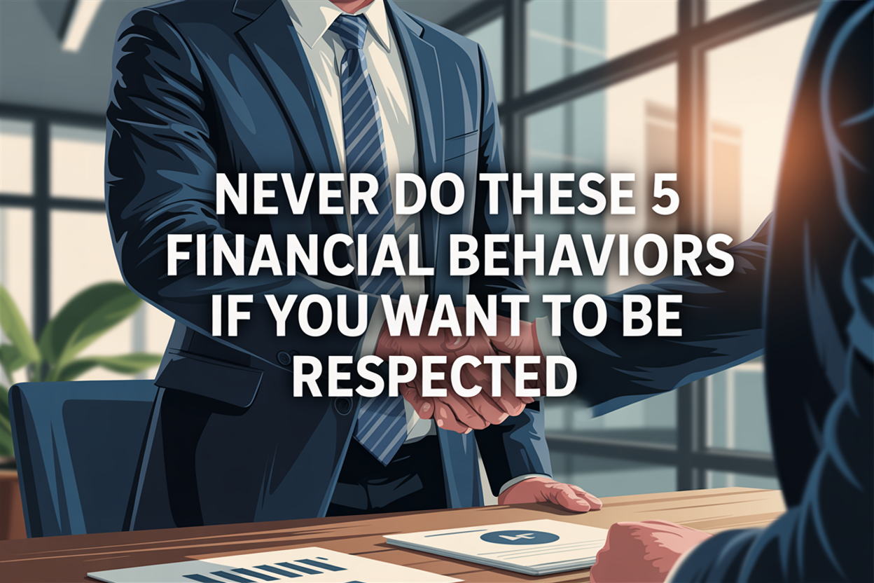 5 Common Financial Habits That Make People Lose Respect For You