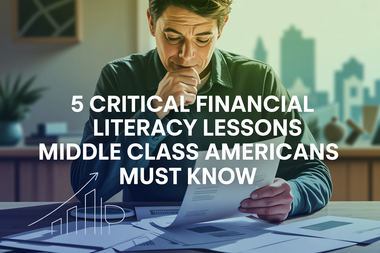 5 Financial Literacy Lessons Middle-Class Americans Learn Too Late