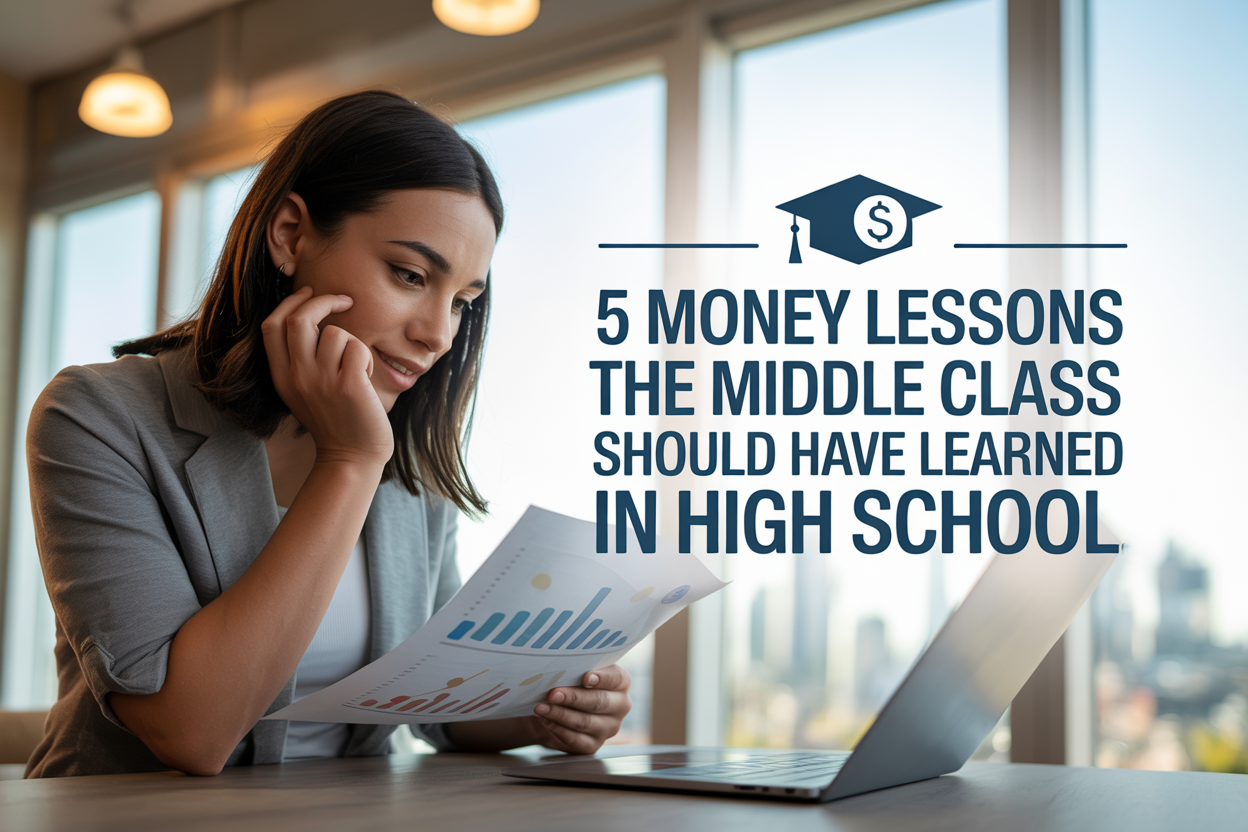 5 Money Lessons The Middle Class Should Have Learned in High School, But Didn't