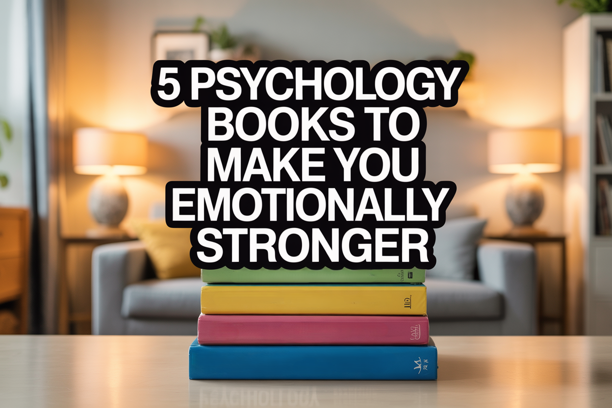 5 Psychology Books to Make You Emotionally Stronger