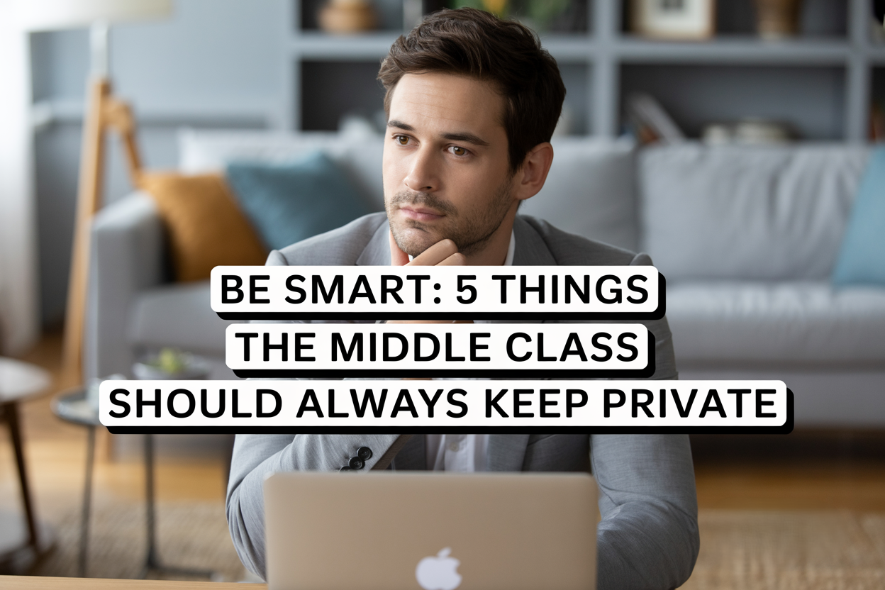 5 Things The Middle Class Should Always Keep Private: A Smart Guide to Privacy