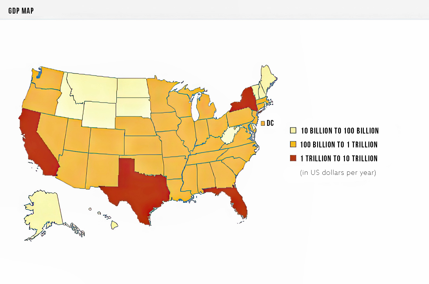 Richest US States 2023