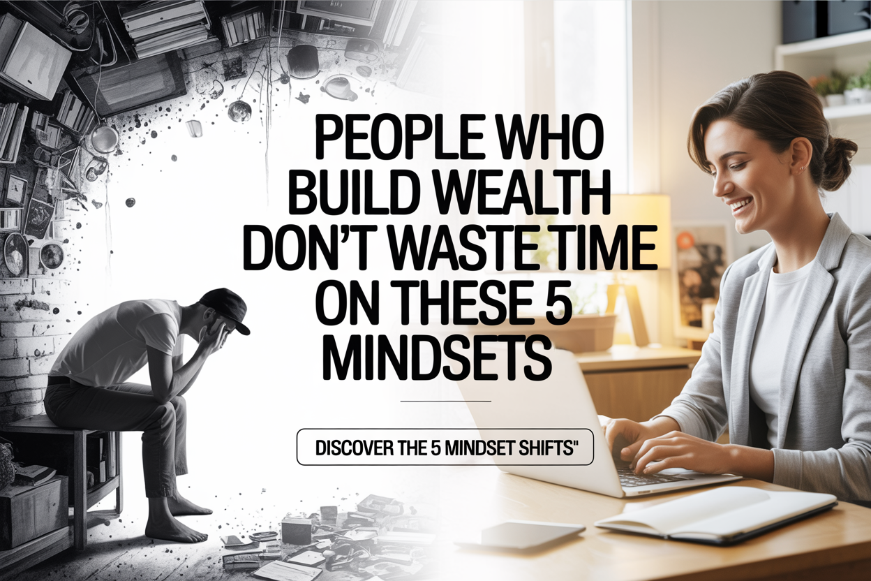 People Who Build Wealth Don’t Waste Time on These 5 Mindsets