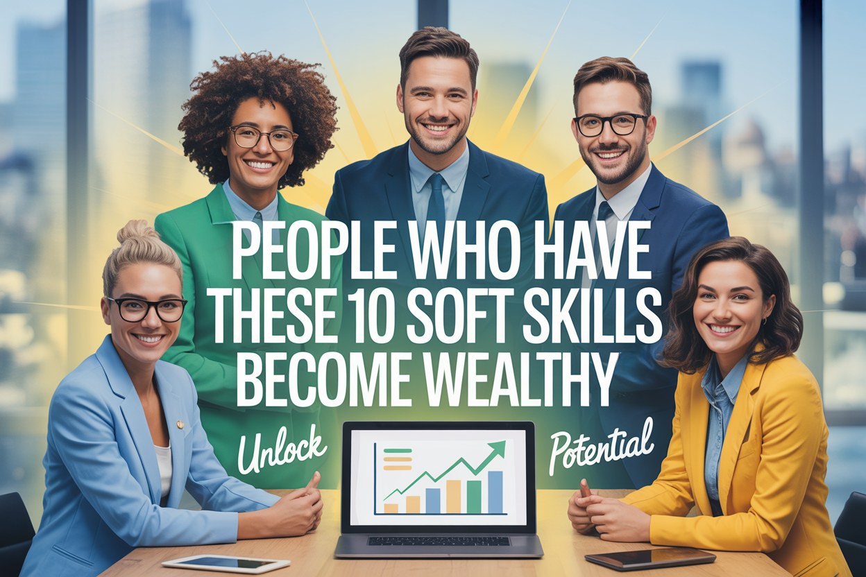 People Who Have These 10 Soft Skills Become Wealthy