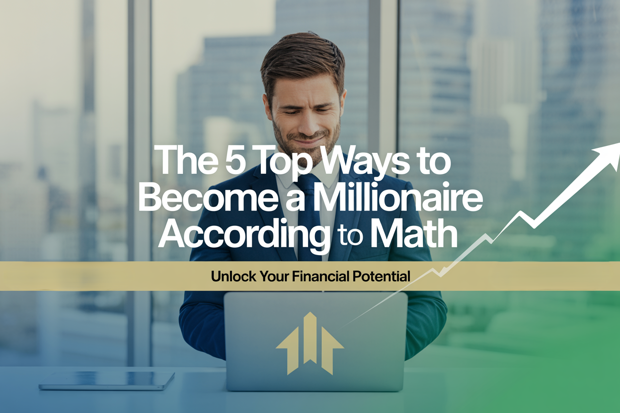 The 5 Top Ways To Become a Millionaire According to Math
