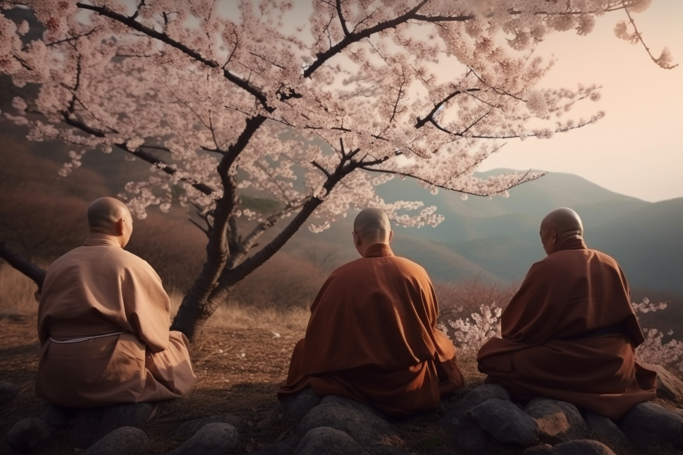 Three Monks