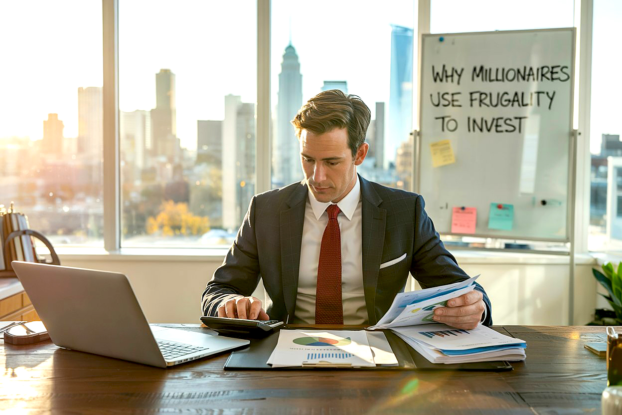 Why Millionaires Use Frugality to Invest, Not Just Save