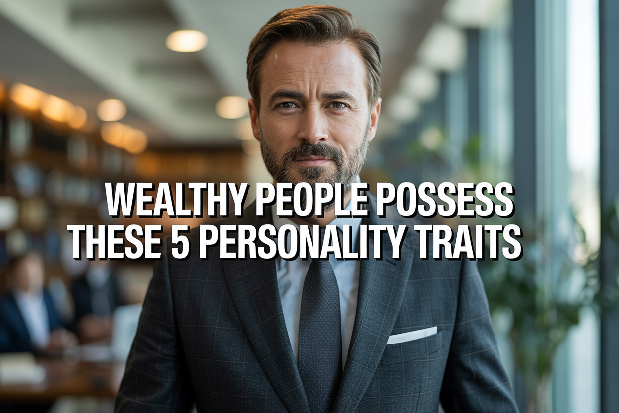 Wealthy People Possess These 5 Personality Traits, According to Science and You Can, Too