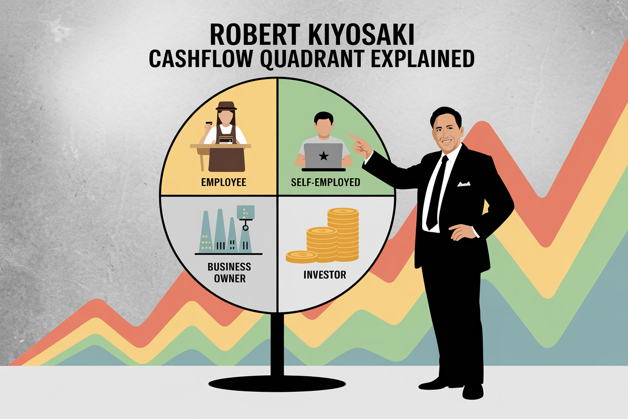 People Who Build Wealth Understand Robert Kiyosaki's Cash-Flow Quadrant