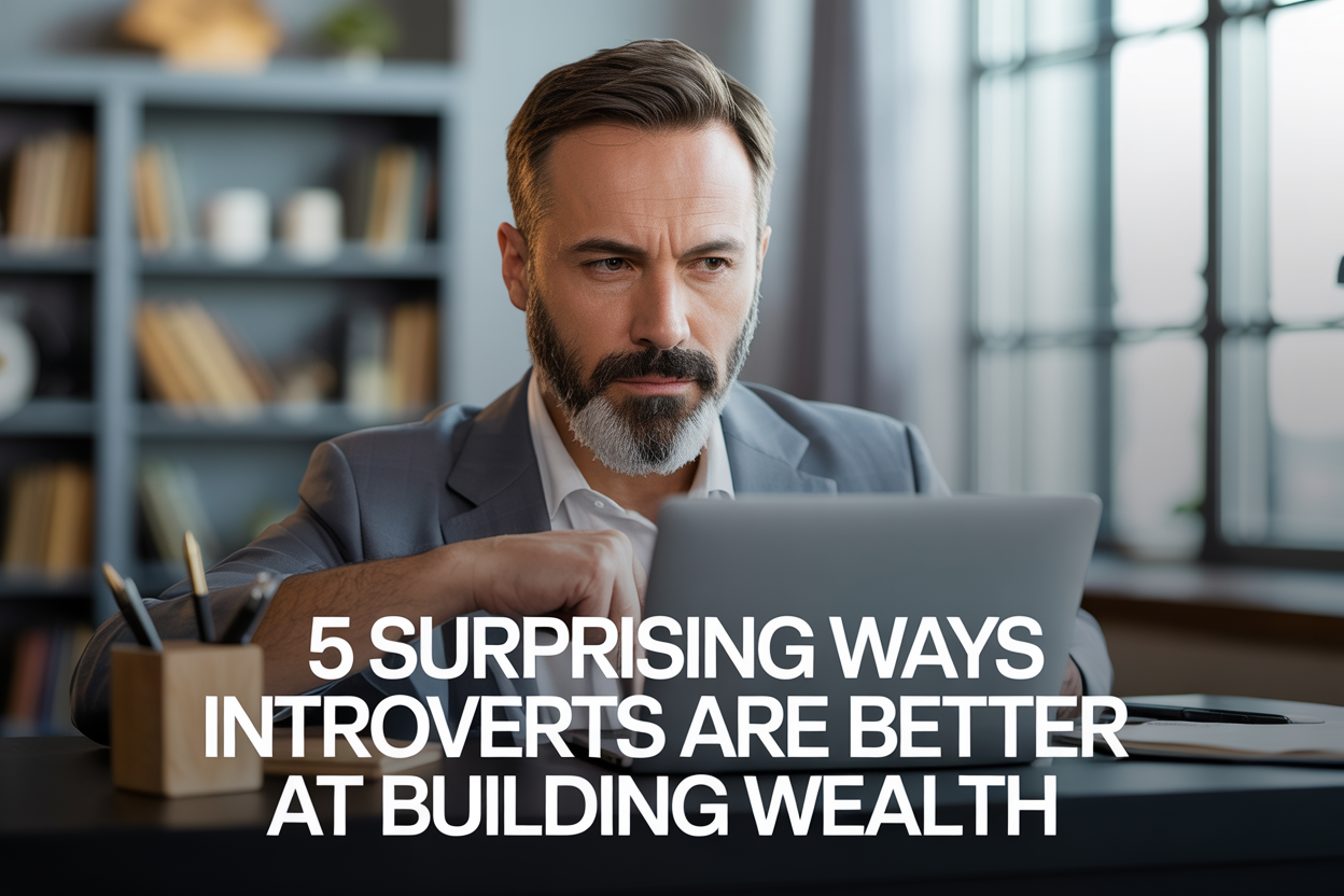 5 Surprising Ways Introverts Are Better at Building Wealth Than Extroverts