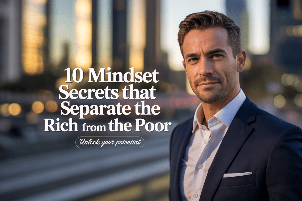 10 Mindset Secrets That Separate the Rich from the Poor, According to Psychology