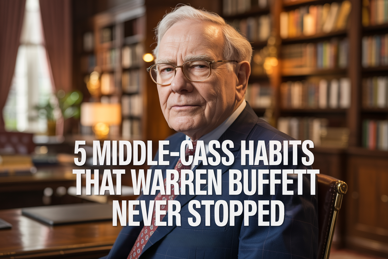 5 Surprising Middle-Class Habits Warren Buffett Never Gave Up, Even After Becoming a Billionaire