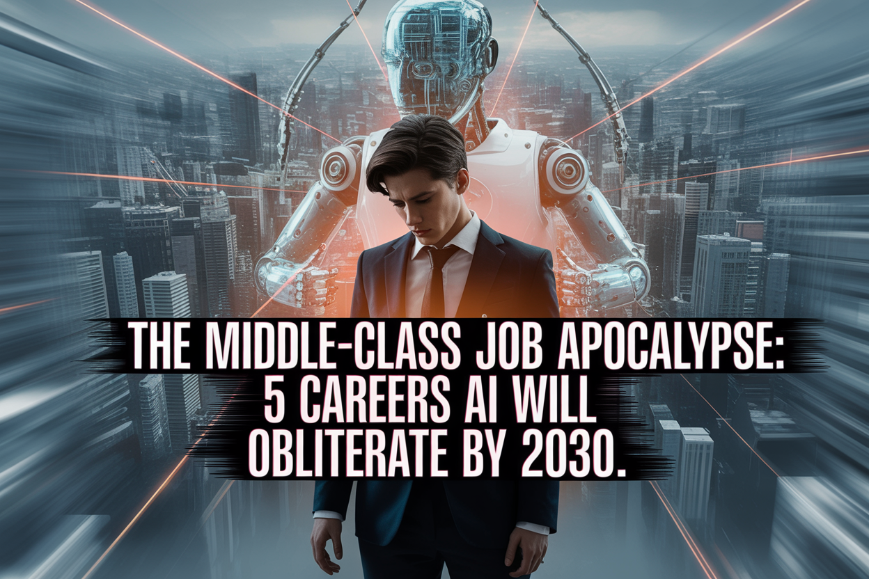 The Middle-Class Job Apocalypse: 5 Careers AI Will Obliterate by 2030