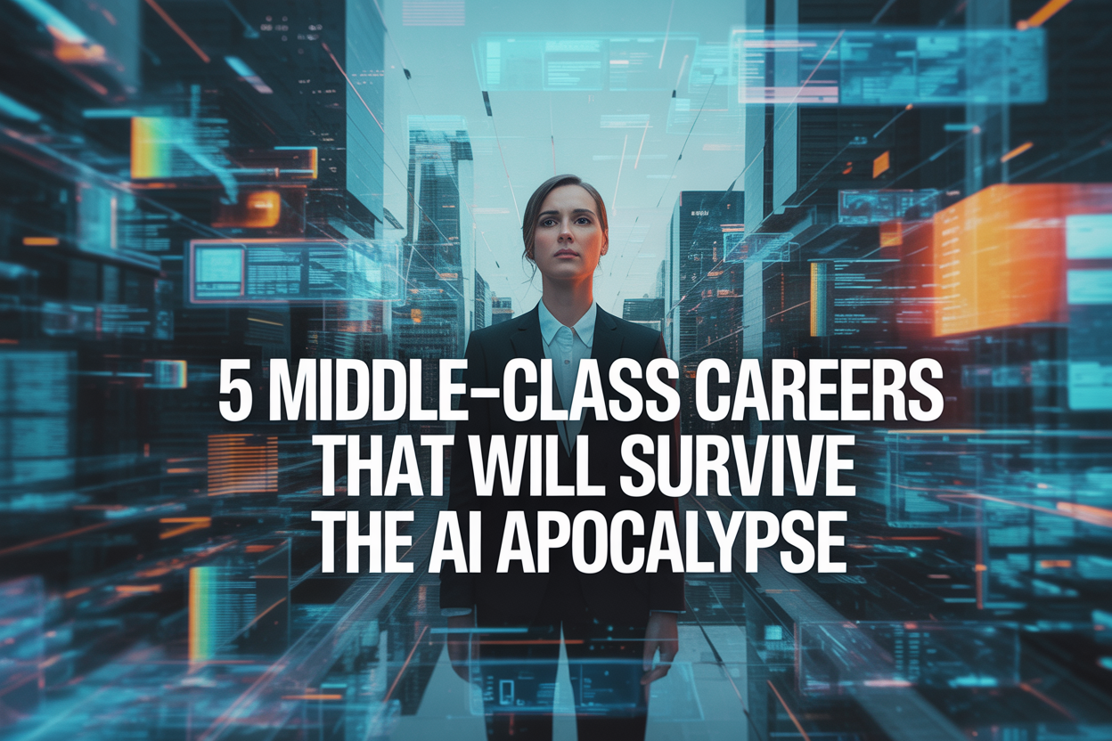 AI Is Coming for Your Middle-Class Job: The 5 Careers That Will Survive the Automation Apocalypse