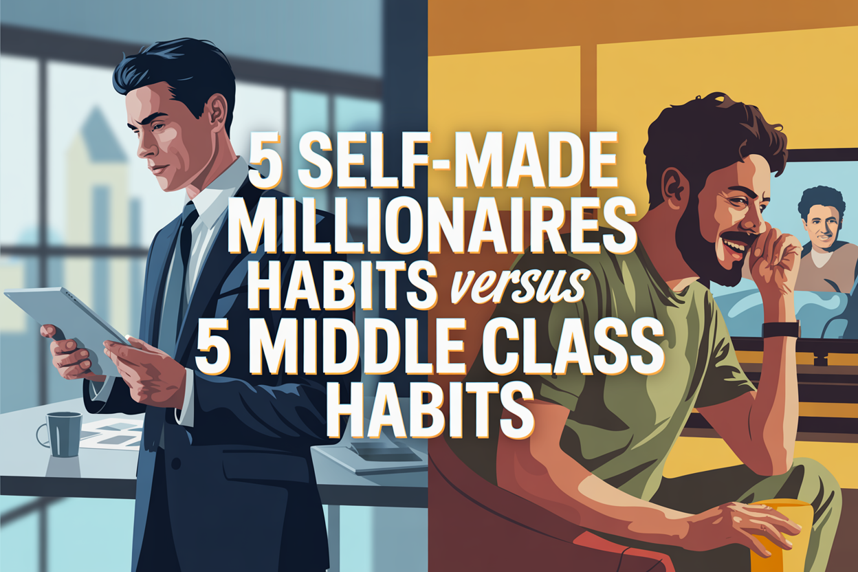 5 Money Habits That Separate Self-Made Millionaires From the Middle Class