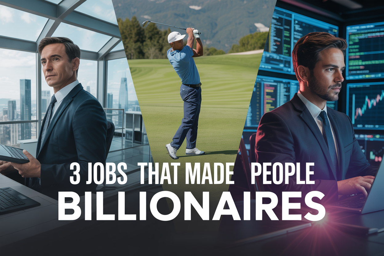 3 Jobs That Made People Billionaires