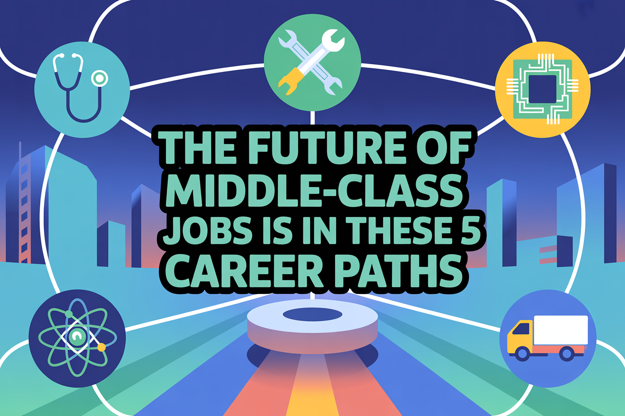 The Future of Middle-Class Jobs Is in These 5 Career Paths