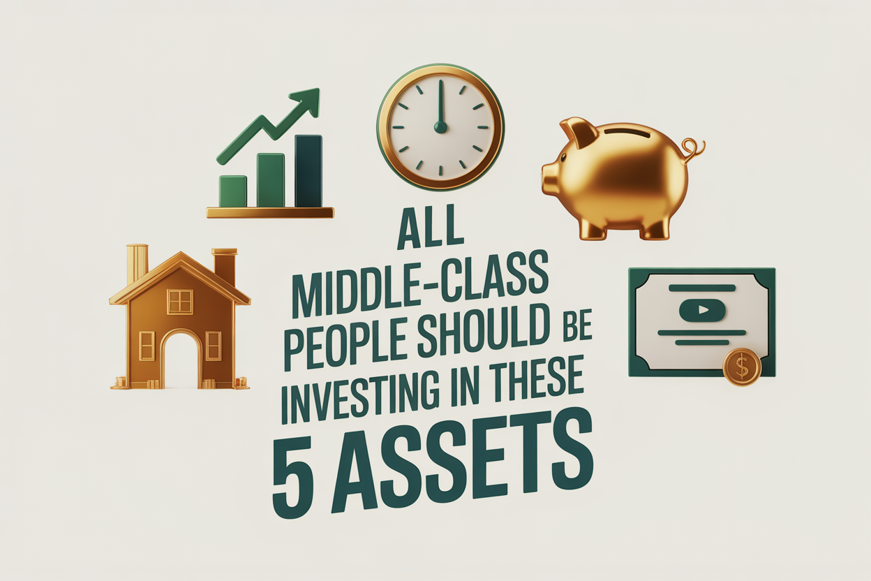 All Middle-Class People Should Be Investing In These 5 Assets