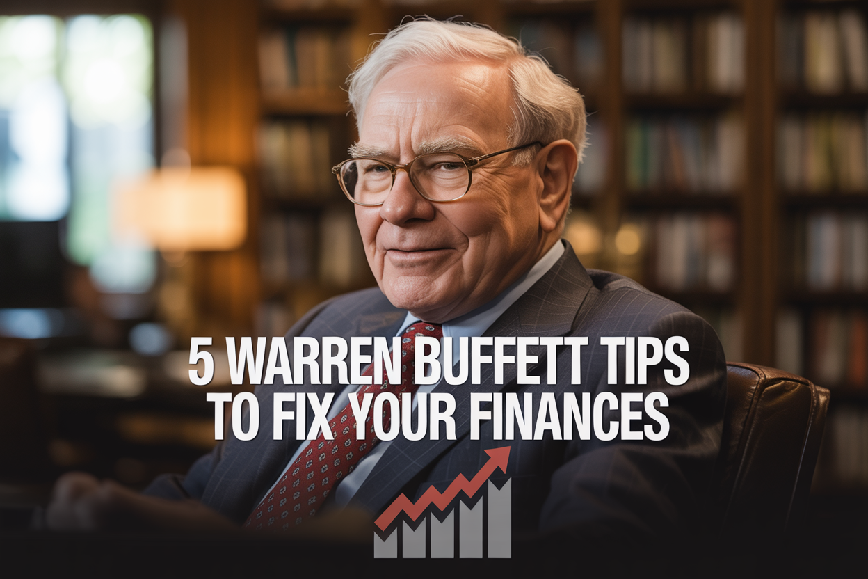 Middle Class Mistakes: 5 Warren Buffett Tips to Fix Your Finances
