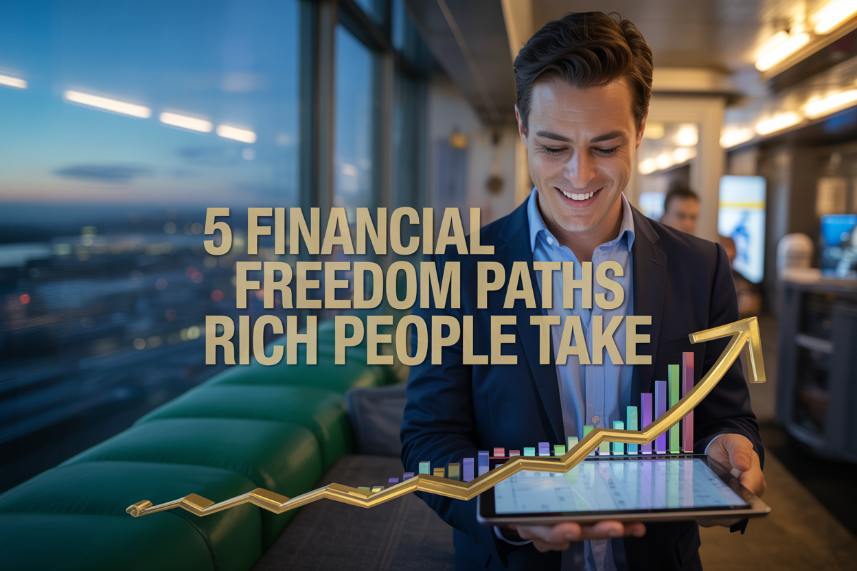 5 Financial Freedom Paths Rich People Use That Schools Never Teach You