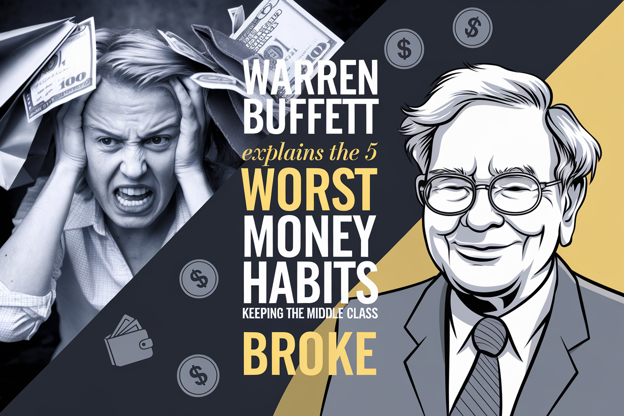 The 5 Worst Money Habits Keeping The Middle Class Broke According To Warren Buffett