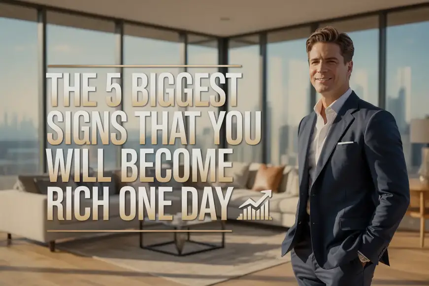 The 5 Biggest Signs That You Will Become Rich One Day