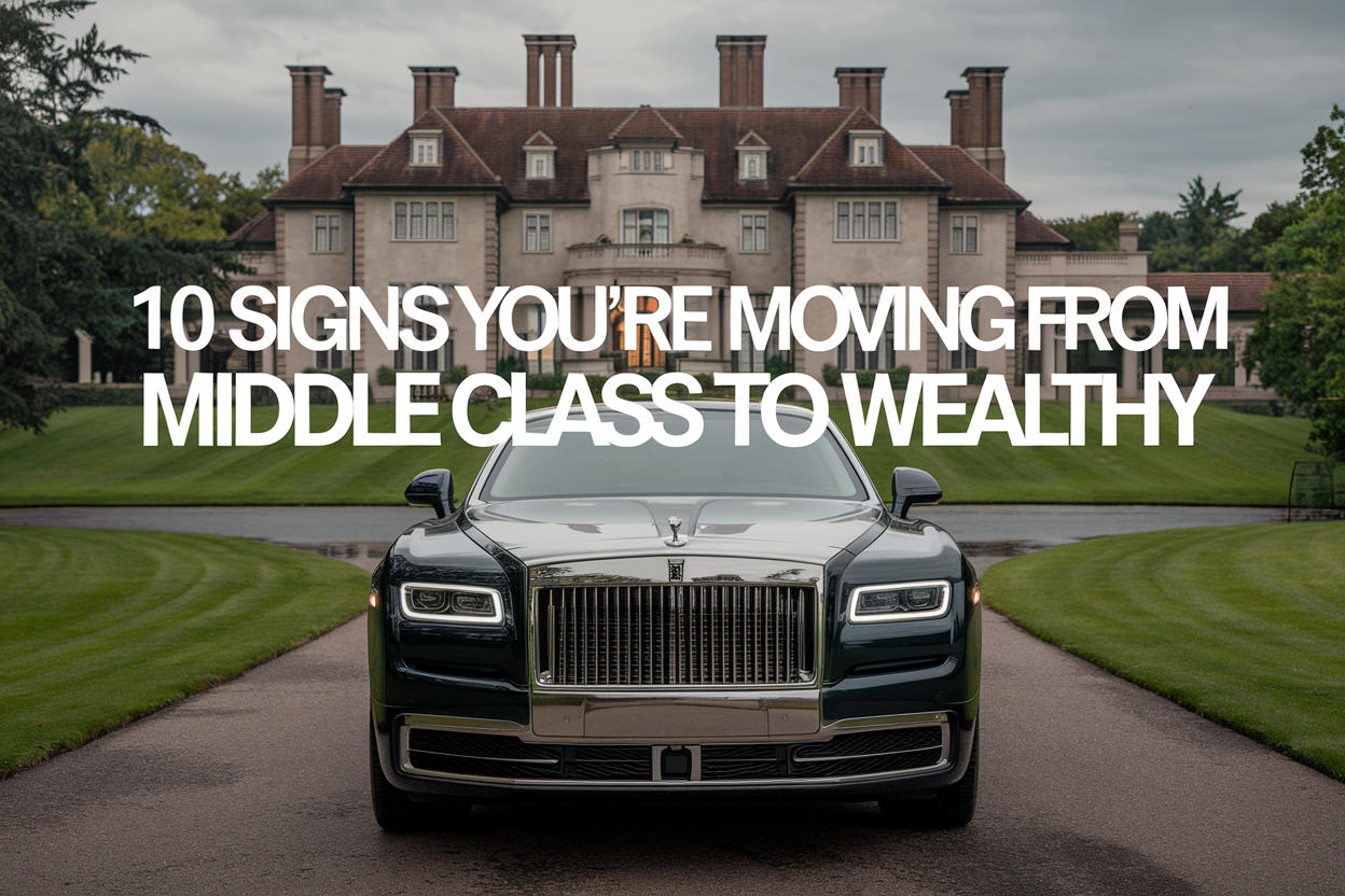 10 Signs You’re Moving from Middle Class to Wealthy