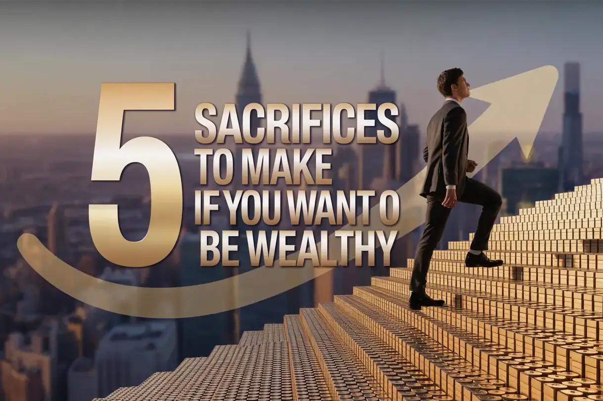 5 Sacrifices to Make If You Really Want to Be Wealthy