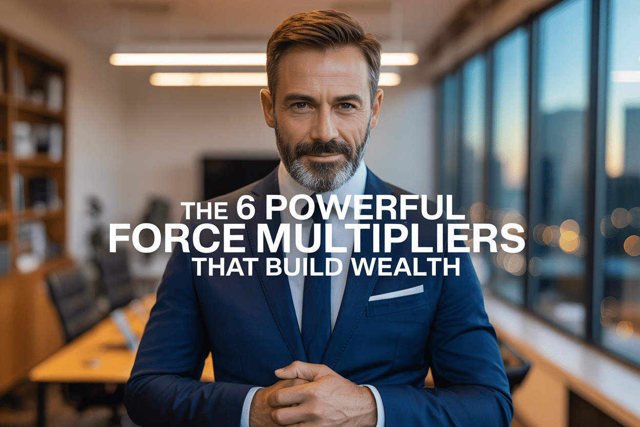 People Who Build Wealth Use These 10 Powerful Force Multipliers