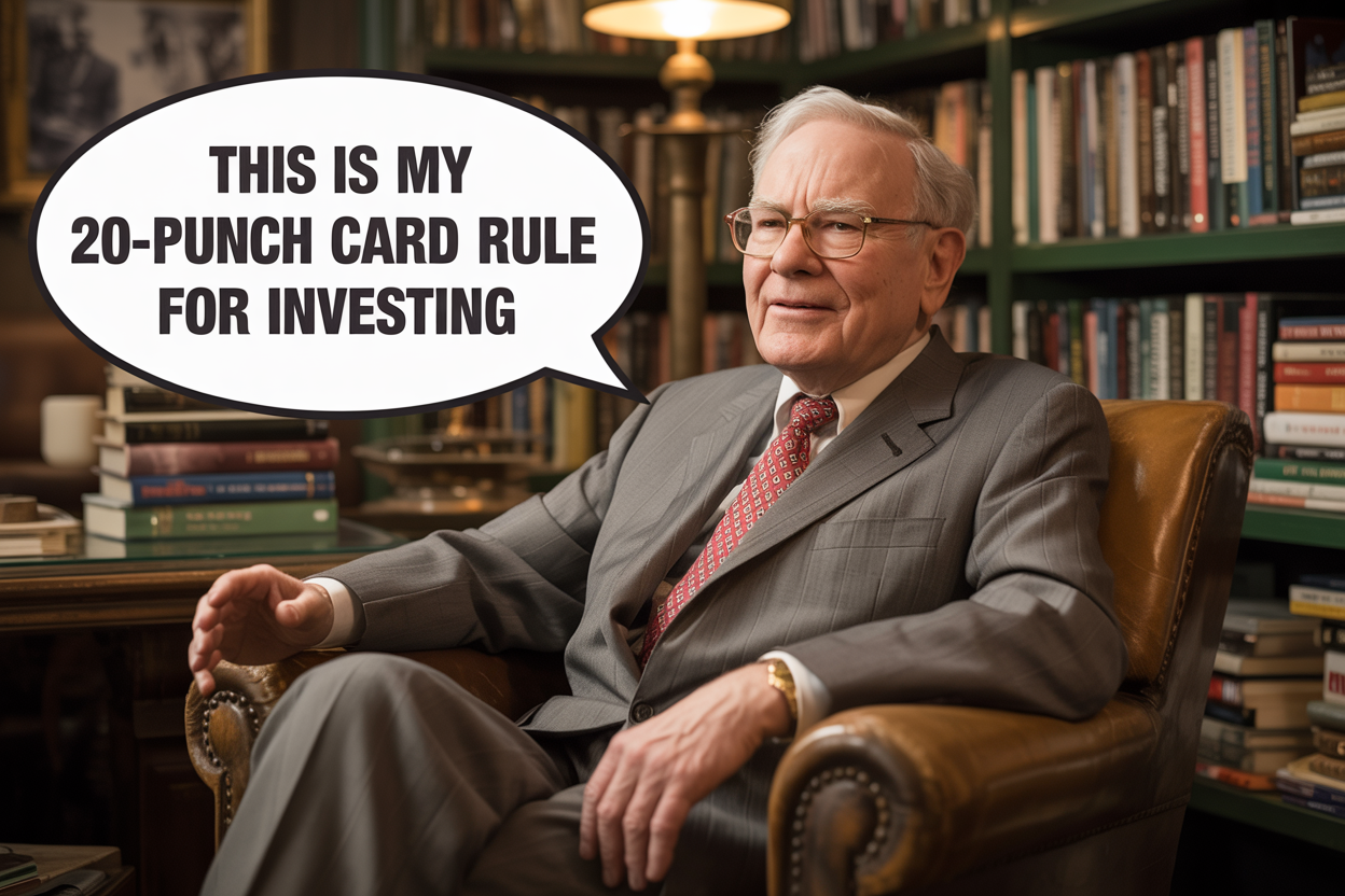 Warren Buffett’s 20-Punch Card Rule: Why Concentration Beats Diversification