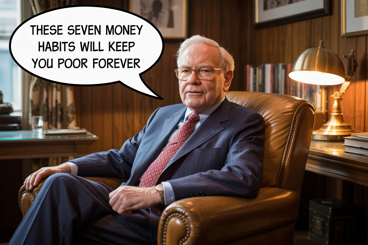 7 Money Habits That Warren Buffett Warns Will Keep You Poor Forever