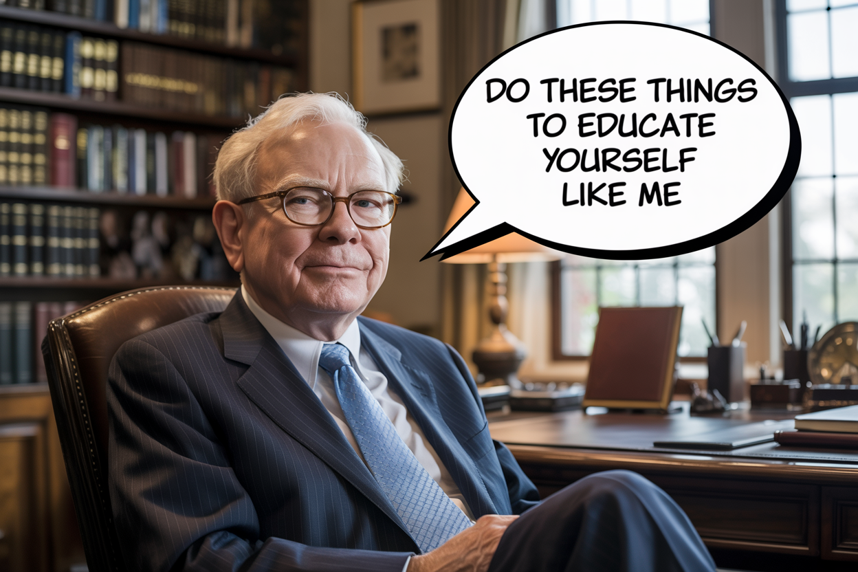 How to Educate Yourself Like a Warren Buffett (without school)