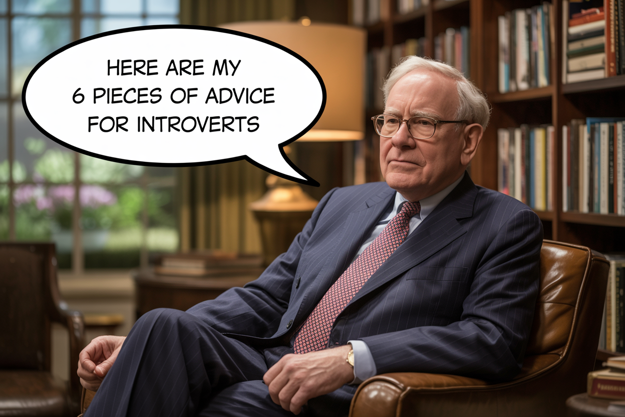 Warren Buffett’s 6 Pieces of Advice For Introverts