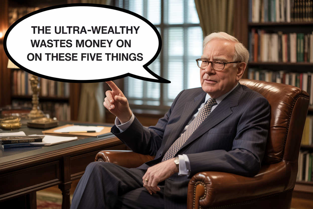 5 Terrible Things The Ultra-Wealthy Wastes Money On According To Warren Buffett